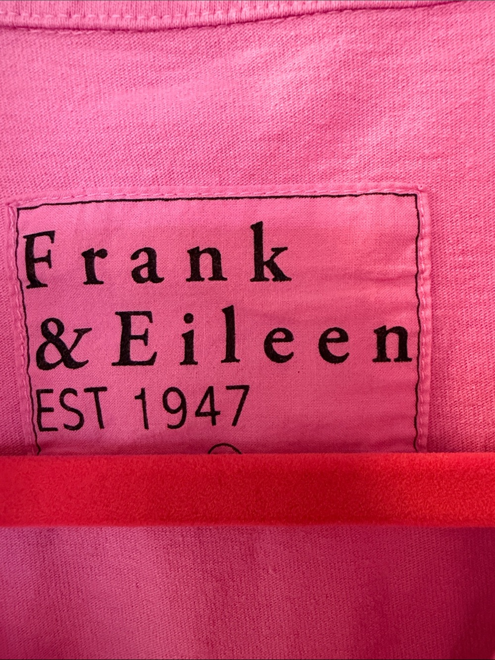 Frank & Eileen Pink Long-Sleeve Popover Polo - Picture 2 of 10
